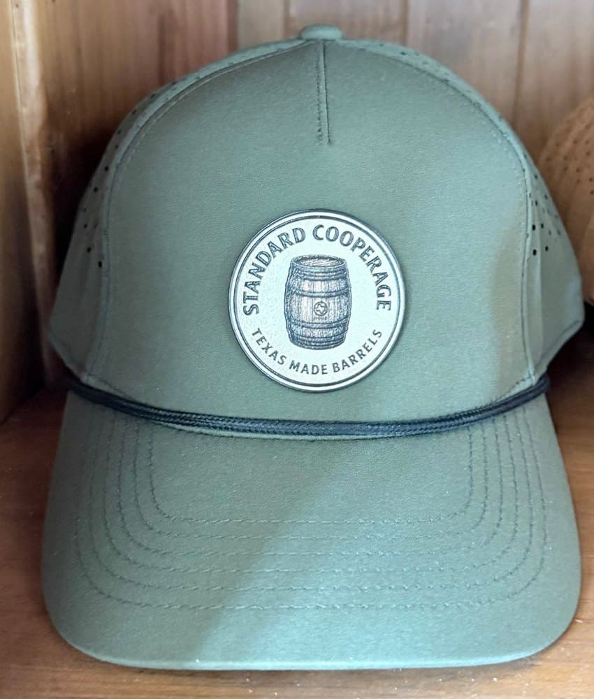Standard Cooperage hat: Green / rope